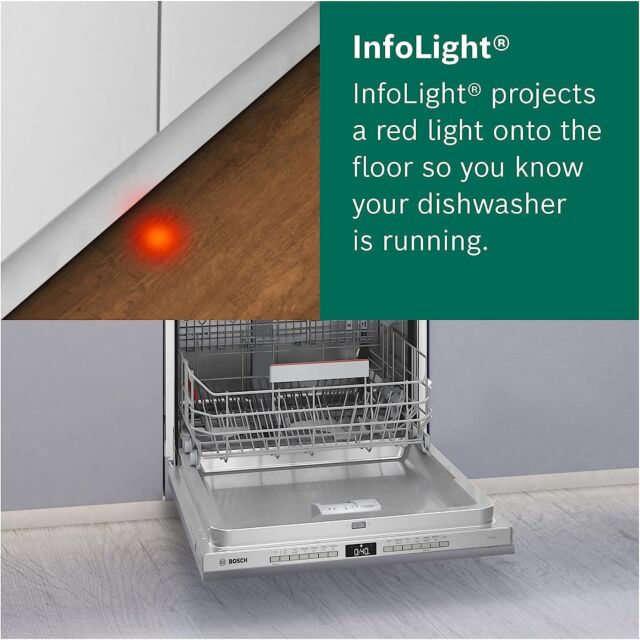 Bosch SMV2ITX18G Built In Full Size Dishwasher - 12 Place Settings