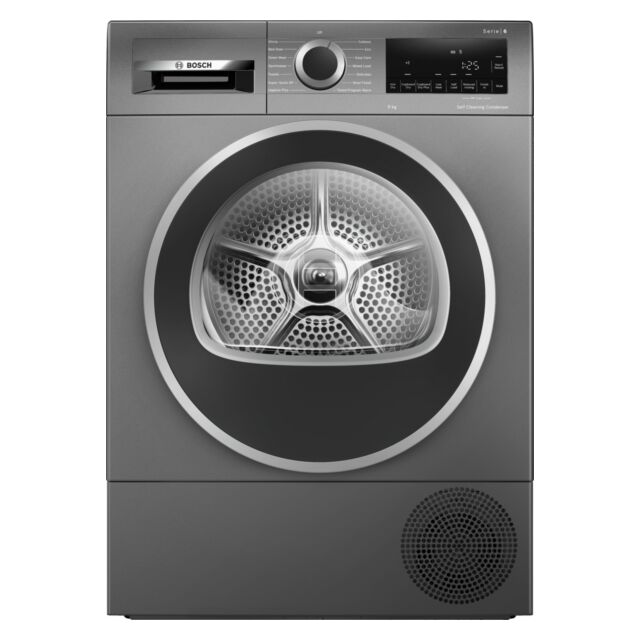 Bosch WQG245R2GB Capacity 9kg Heat Pump SelfCleaning Condenser