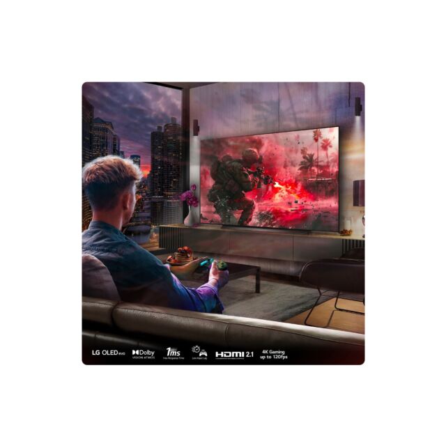 Lg OLED83C44LA.AEK 83inch 4K OLED Evo C4 Smart TV - Umber Brown