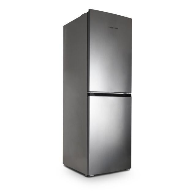 Montpellier MNF167ES 54Cm Wide, 167Cm Tall Frost Free Fridge Freezer Silver