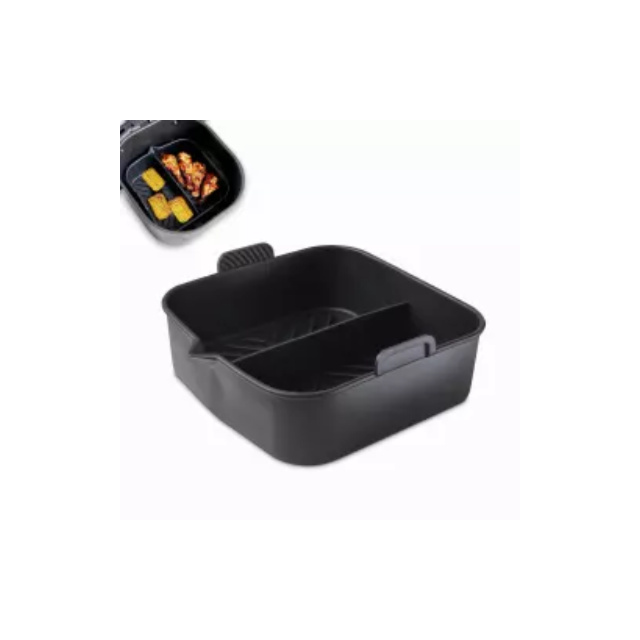 Tower T843095 Air Fryer Silicone Insert For Square Tray With Divider 