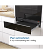 Bosch BID7101B1B Built-in warming drawer 60 x 29 cm - Black
