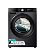 Hisense WF3S8043BB3 8Kg 1400 Spin Washing Machine - Black