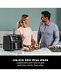 Ninja AF200UK Foodi 4-in-1 Dual Zone 7.6L Air Fryer - Black
