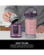 Ninja BC151UKPR Cordless Portable Blender with USB-C