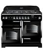 Rangemaster CLA110DFFBL/C 116780 CLASSIC 110 DF BLACK CHROME