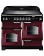 Rangemaster CLA110ECCY/C 117530 CLASSIC 110 CERAMIC CRANBERRY CHROME