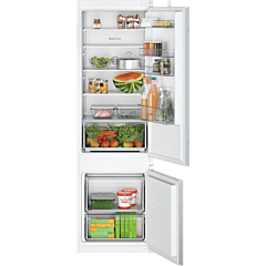 Bosch KIV87NSE0G 54.1cm 70/30 Built In Fridge Freezer - White
