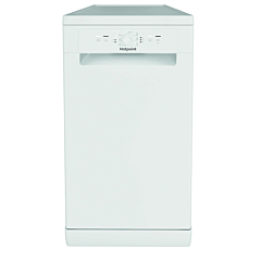 Hotpoint HF9E1B19UK Freestanding Slimline Dishwasher White
