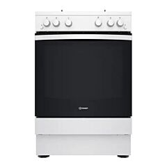 Indesit IS67G1PMWUK 60cm Gas Single Cavity Cooker with Grill and Timer