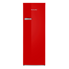 Montpellier MAB341R 59.5cm Static Tall Fridge - Red