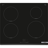 Bosch PIE631BB5EKIT PIE631BB5E 59.2cm Induction Hob Kit - Black + Free Pan Set