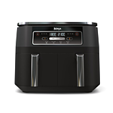 Ninja AF200UK Foodi 4-in-1 Dual Zone 7.6L Air Fryer - Black