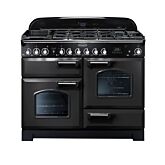 Rangemaster CDL110DFFCB/C 128500 CLASSIC DL 110 DF CHARCOAL BLACK CHROME