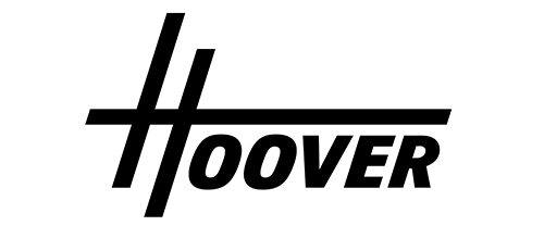 For more on Hoover, click here. Hoover logo.